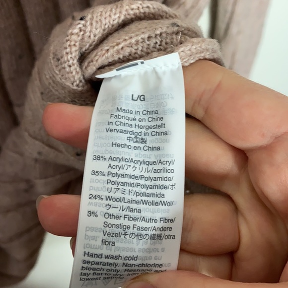 Madewell Donegal Evercrest Turtleneck Sweater in Coziest Yarn size L - Picture 11 of 12